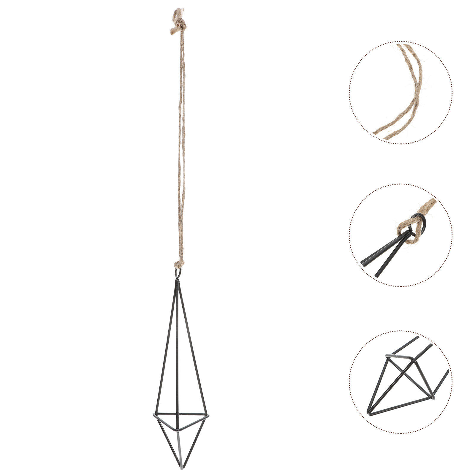 Spider Plant Hanging - Soporte de metal para plantas aéreas,