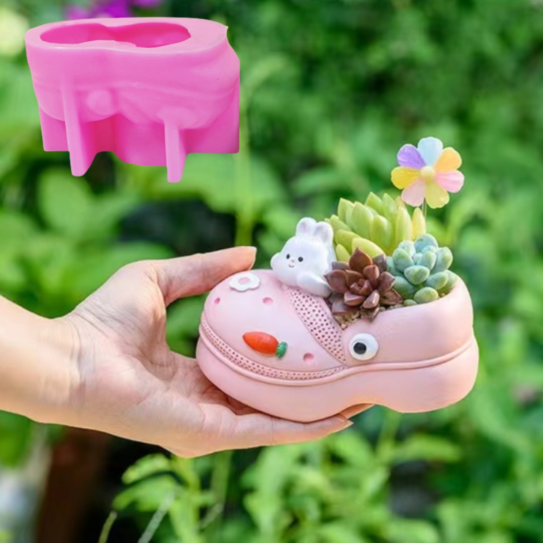 Zapatillas de animales 3D, pla - Echeveria Succulent reseña y precio